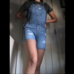 Gap Jean Short Overalls